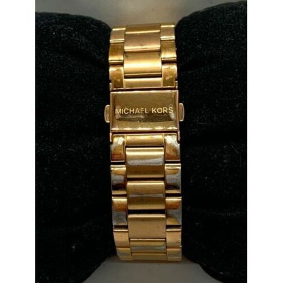 Michael Kors MK5263 Women's Watch Rose Gold 39mm Case Quartz Analog Mineral D517 - Picture 4 of 9